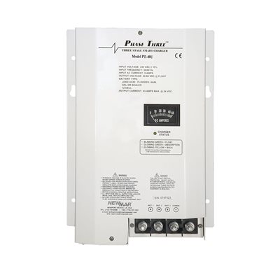 Newmar Phase Three Battery Charger 12VDC 40A